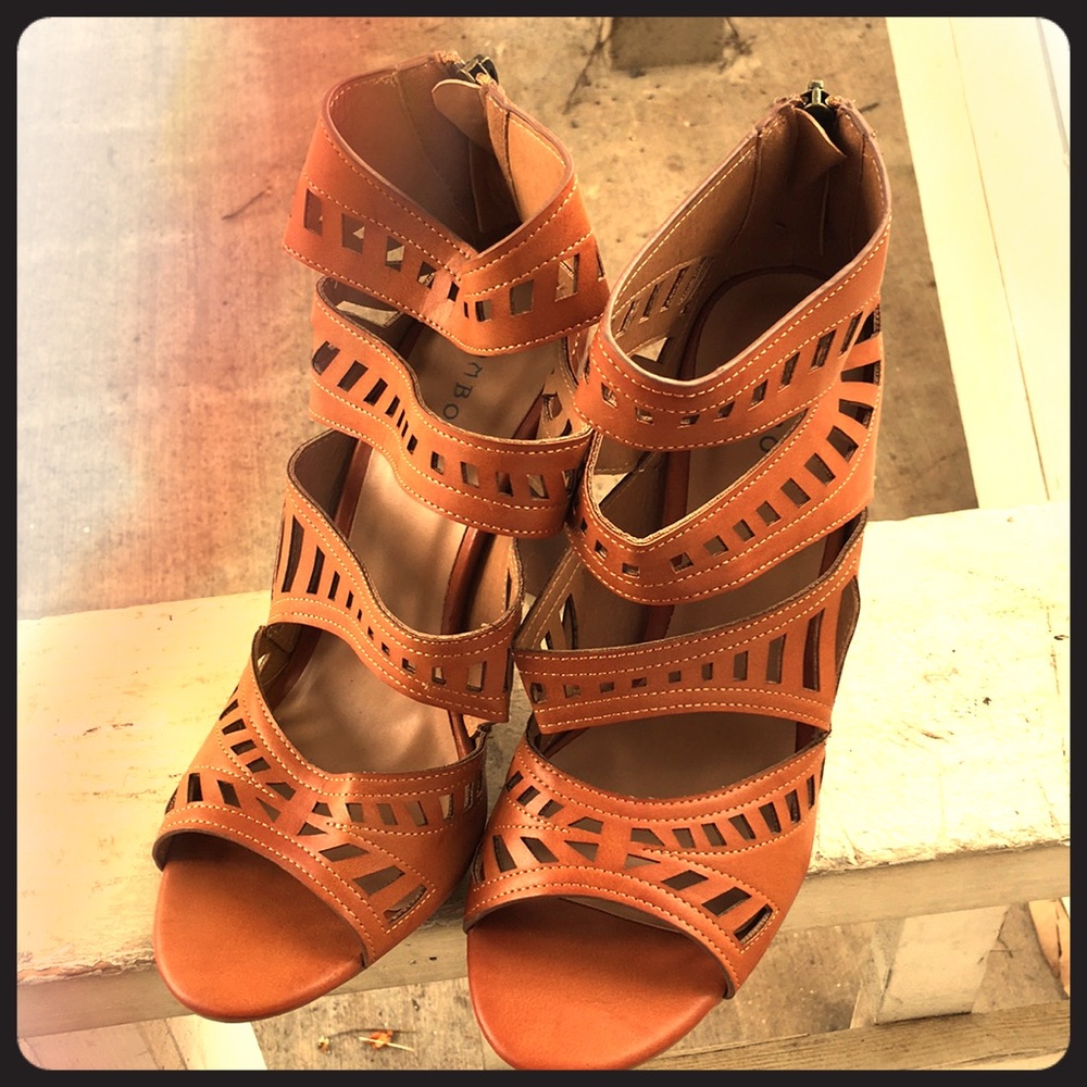 Brown heels